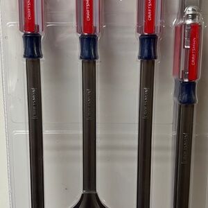 NEW CRAFTSMAN 4-PC BARBECUE ACCESSORY SET 41628 RARE STAINLESS NEW SEALED